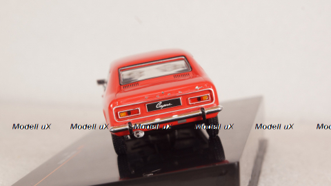 Ford Capri 1700 GT 1970 red/black, CLC258, IXO 1:43