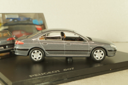 Peugeot 607 Phase 1 1999, grey, Norev 1:43