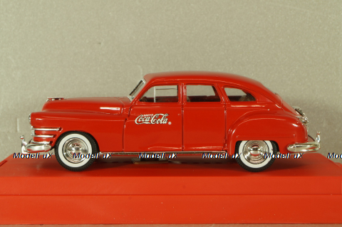 Chrysler Windsor Coco-Cola 1946, red, 9604, Solido 1:43