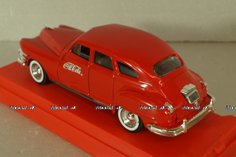 Chrysler Windsor Coco-Cola 1946, red, 9604, Solido 1:43