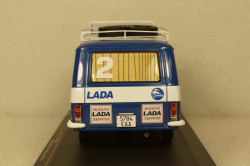 РАФ 2203 Talbot Sport, Rally Service 1000 Lakes, Assistance with roof rack and wheels, 1984, RAC373X, IXO 1:43