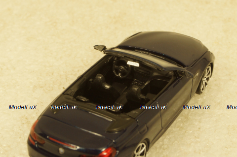 BMW M6 Cabrio 2015 blue, 870027330, Minichamps 1:87