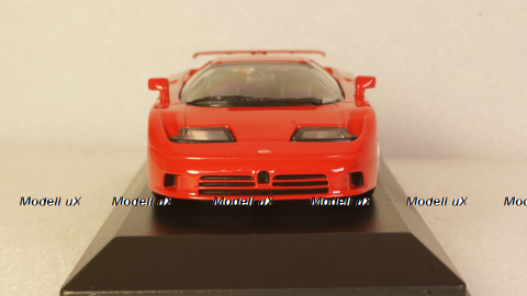Bugatti EB 110 1994, red, 940102111, Maxichamps 1:43