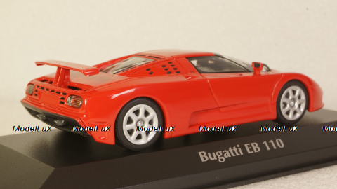 Bugatti EB 110 1994, red, 940102111, Maxichamps 1:43