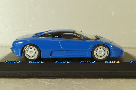 Bugatti EB 110 1991, blue, 430102110, Minichamps 1:43