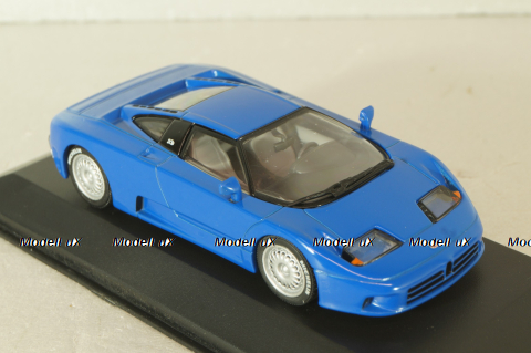 Bugatti EB 110 1991, blue, 430102110, Minichamps 1:43