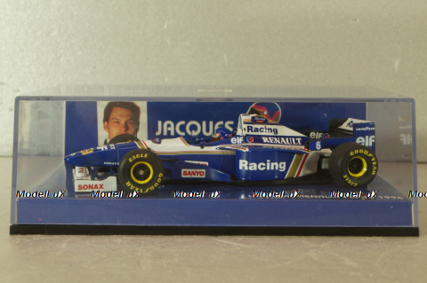 Williams Renault FW 18, J.Villeneuve 1996, 430960006, Minichamps 1:43