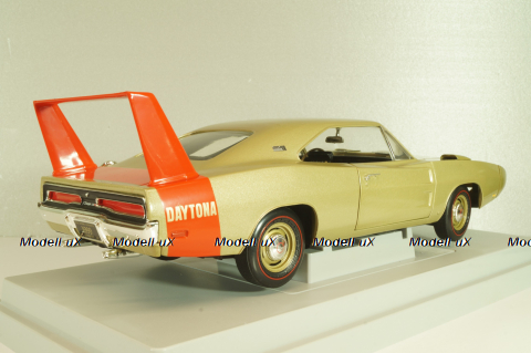 Dodge Charger Daytona 1969, light brown, 290865, ERTL 1:18