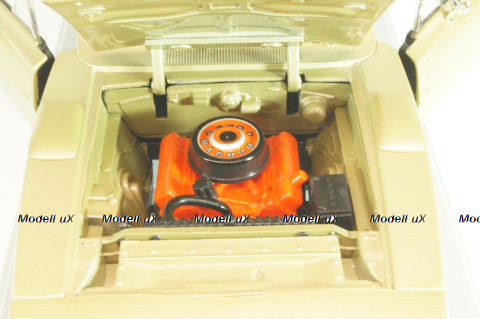 Dodge Charger Daytona 1969, light brown, 290865, ERTL 1:18