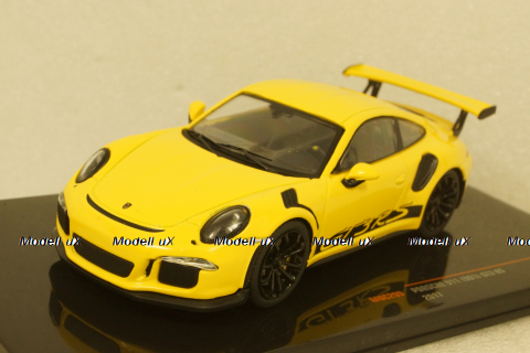 Porsche 911 (991) GT3 RS  2017, Yellow, MOC299, IXO 1:43