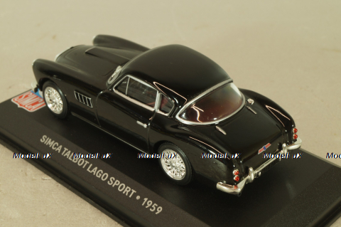 Simca Talbot Lago Sport 1959, black, Altaya 1:43