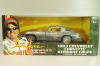 Chevrolet Corvette Stingrey Coupe, John Force 1963, chrome, 32874, ERTL 1:18