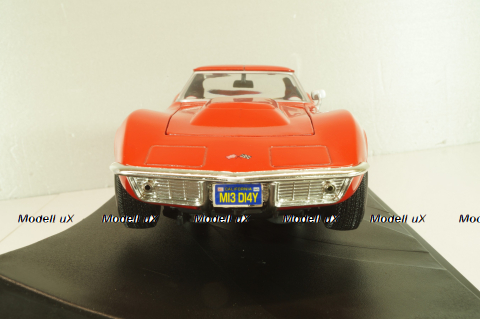 Chevrolet Corvette Stingrey (C3) 1969, red,  276378, Hot Wheels 1:18