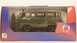 Уаз-452 1980г Санитарный, TruckTyr 1:43