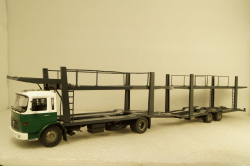 Man Autotransporter 1970 green/white, TTRX027, IXO 1:43