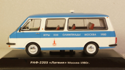 Раф-2203 Латвия  Москва 1980г Олимпиада, TruckTyr 1:43