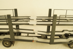 Man Autotransporter 1970 green/white, TTRX027, IXO 1:43