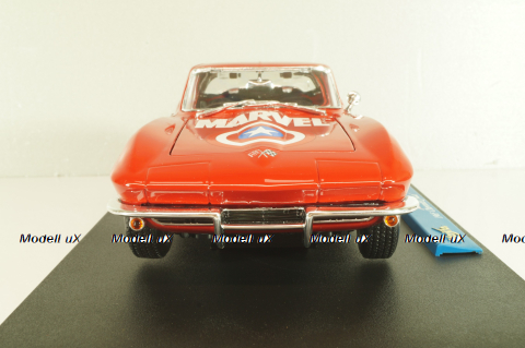 Chevrolet Corvette Stingray (C2) "Captain America" 1965, red, 36002, Maisto 1:18