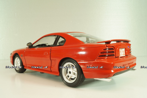 Ford Mustang GT 1994, red, 102009, Jouef Evolution 1:18