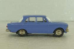 Москвич-412 А2, фиолетовый, 2 зажима, Тантал/Радон 1:43