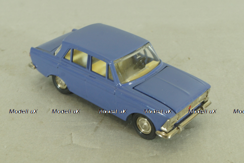 Москвич-412 А2, фиолетовый, 2 зажима, Тантал/Радон 1:43