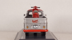 Volkswagen T2a pickup Vintage Scooter Service with PX, Schuco 1:43