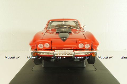 Chevrolet Corvette (C2) Sting Ray 1967, red, 32275, ERTL 1:18 Уценка!