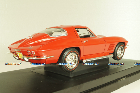 Chevrolet Corvette (C2) Sting Ray 1967, red, 32275, ERTL 1:18 Уценка!