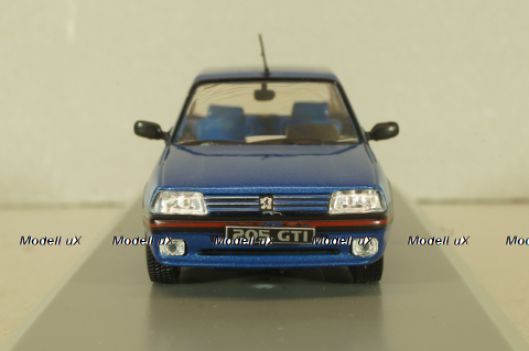 Peugeot 205 1600 GTI 1992, blue, WB244, WhiteBox 1:43
