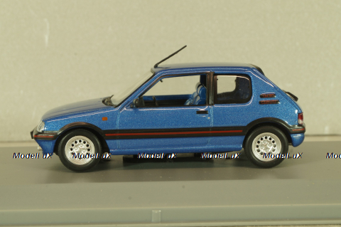 Peugeot 205 1600 GTI 1992, blue, WB244, WhiteBox 1:43