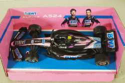 BWT Alpine A524 F1 team P.Gasly, Formula 1, BU38219-G, Burago 1:43