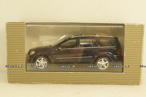 Mercedes GL500 X164 2006, B66962228, blue, Minichamps 1:43
