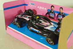BWT Alpine A524 F1 team P.Gasly, Formula 1, BU38219-G, Burago 1:43