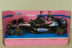 BWT Alpine A524 F1 team E.Ocon, Formula 1, BU38219-O, Burago 1:43