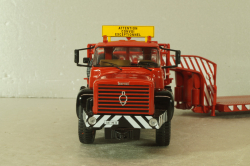 Berliet TB 015 M3 6X4 vith semi-trailer 1960, red, TTR033.23, IXO 1:43 Уценка!