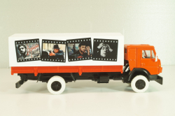 Камаз-5325 с тентом, форумский проект "В.C.Высоцкий", Арек  1:43
