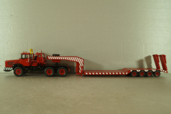 Berliet TB 015 M3 6X4 vith semi-trailer 1960, red, TTR033.23, IXO 1:43 Уценка!