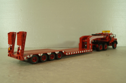 Berliet TB 015 M3 6X4 vith semi-trailer 1960, red, TTR033.23, IXO 1:43 Уценка!