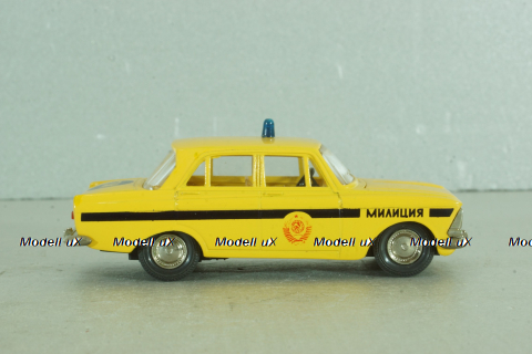 Москвич-412, А8, ГАИ, милиция, Тантал/Радон 1:43