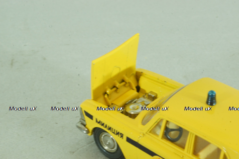 Москвич-412, А8, ГАИ, милиция, Тантал/Радон 1:43