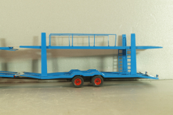 MAN Autotransporter with trailer 1970, blue, TTRX034, IXO 1:43 