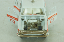 Газ-2402, скорая медицинская помощь, январь 198. г. , Тантал/Радон 1:43