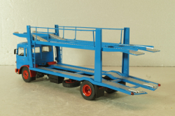 MAN Autotransporter with trailer 1970, blue, TTRX034, IXO 1:43 