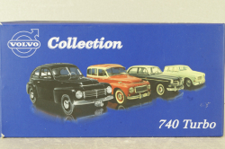 Volvo 740 turbo, RED, 8506017, Atlas Volvo Collection, 1:43