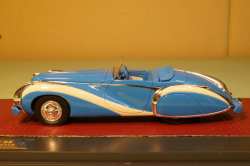 Talbot Lago T26 GS Cabriolet by Saoutchik оpen, blue 1948, MX51904-041, Matrix 1:43