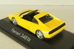 Ferrari 348 TS targa 1989, yellow, 010214, Herpa 1:43