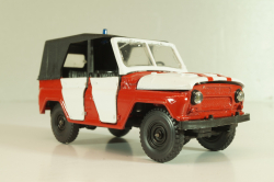 УАЗ-469 А34, пожарный, Агат 1:43