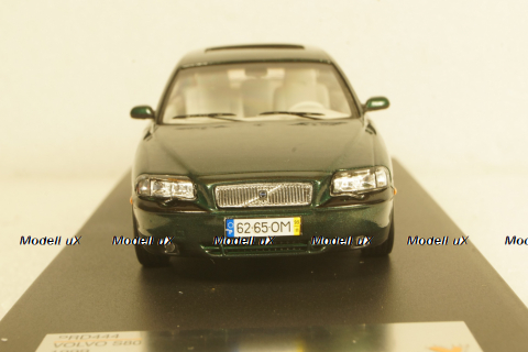 Volvo S80 1999 dark green metallic, PRD444, Premium X 1:43