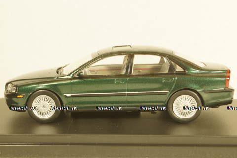Volvo S80 1999 dark green metallic, PRD444, Premium X 1:43