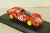 Ferrari Dino 206/S #12 Nurburgring 1996, Rodriguez/Ginther, red, ART031, ART Model 1:43